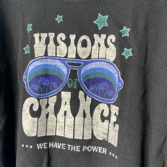 𝅺NEW Anthropologie Waffle Visions Change Thermal Top US M - Picture 3 of 8